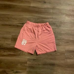 Pink shorts